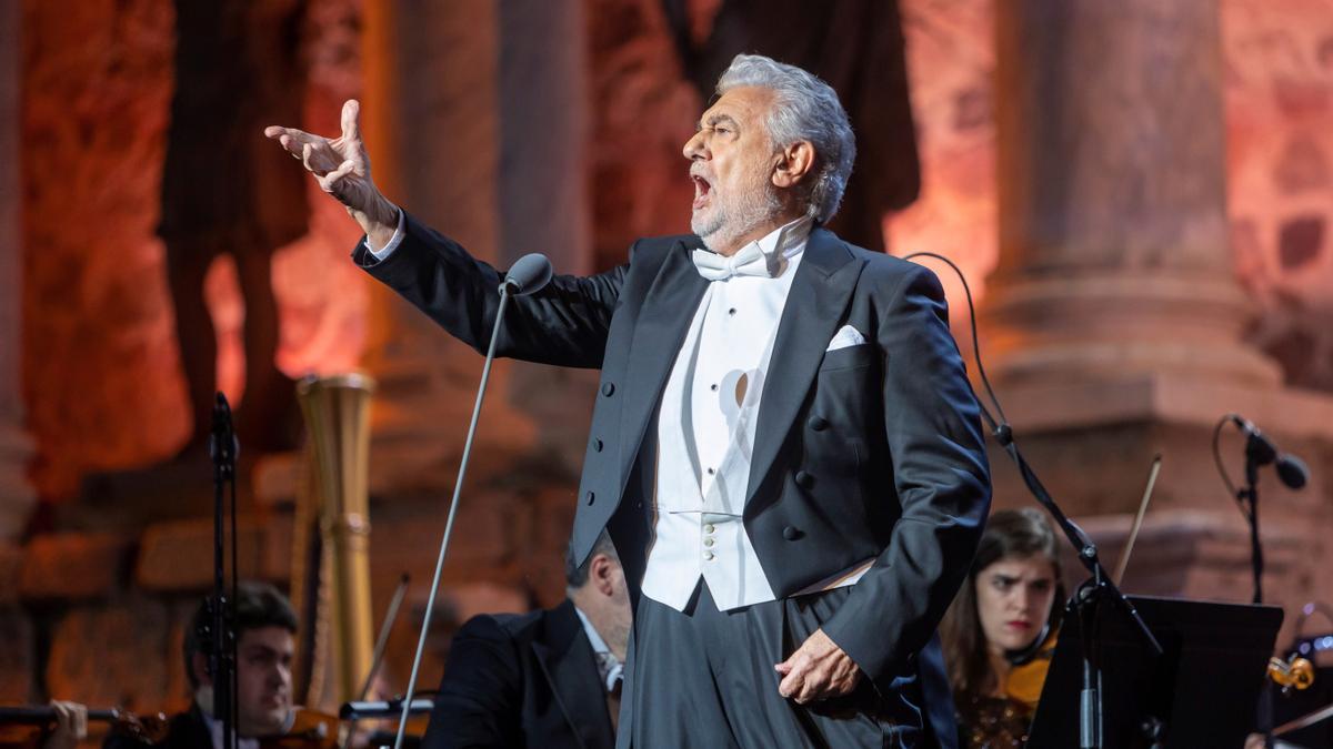 Plácido Domingo en la Ópera de Viena.