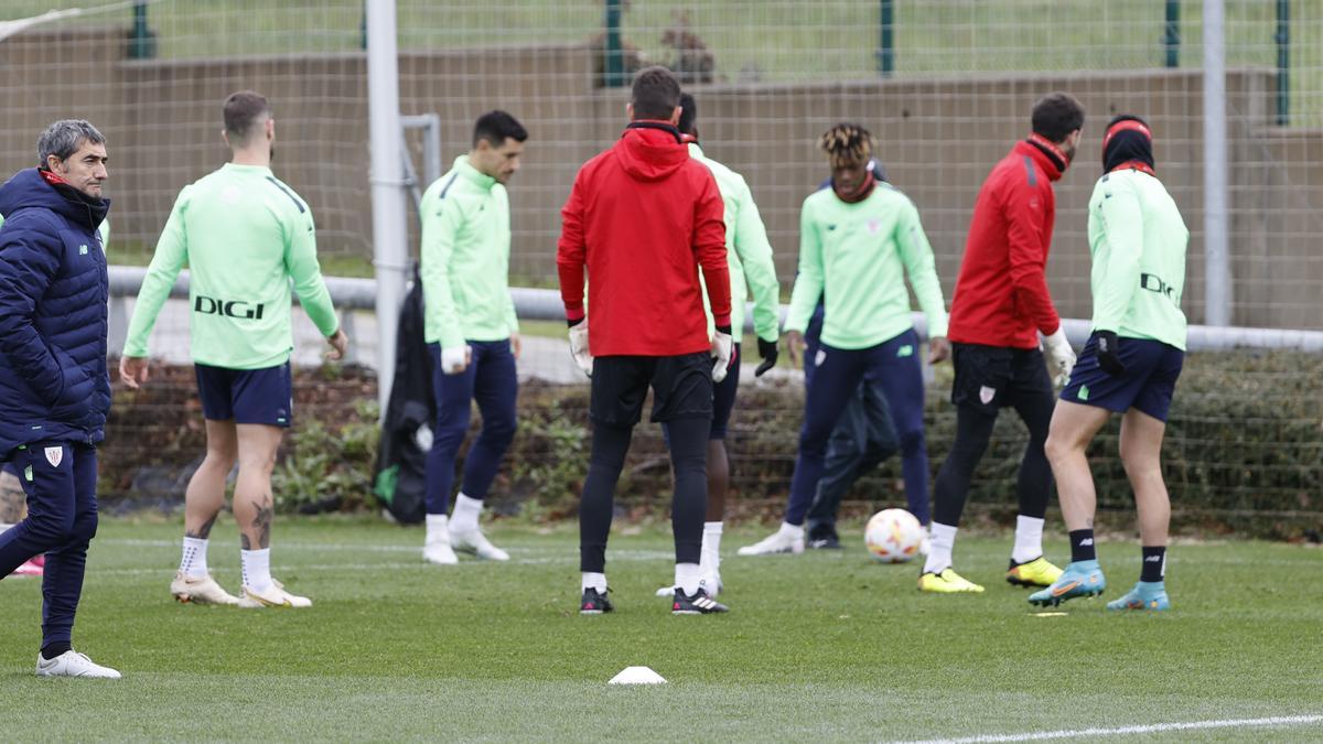 El equipo bilbaíno prepara los cuartos de final del Copa del Rey contra el Valencia