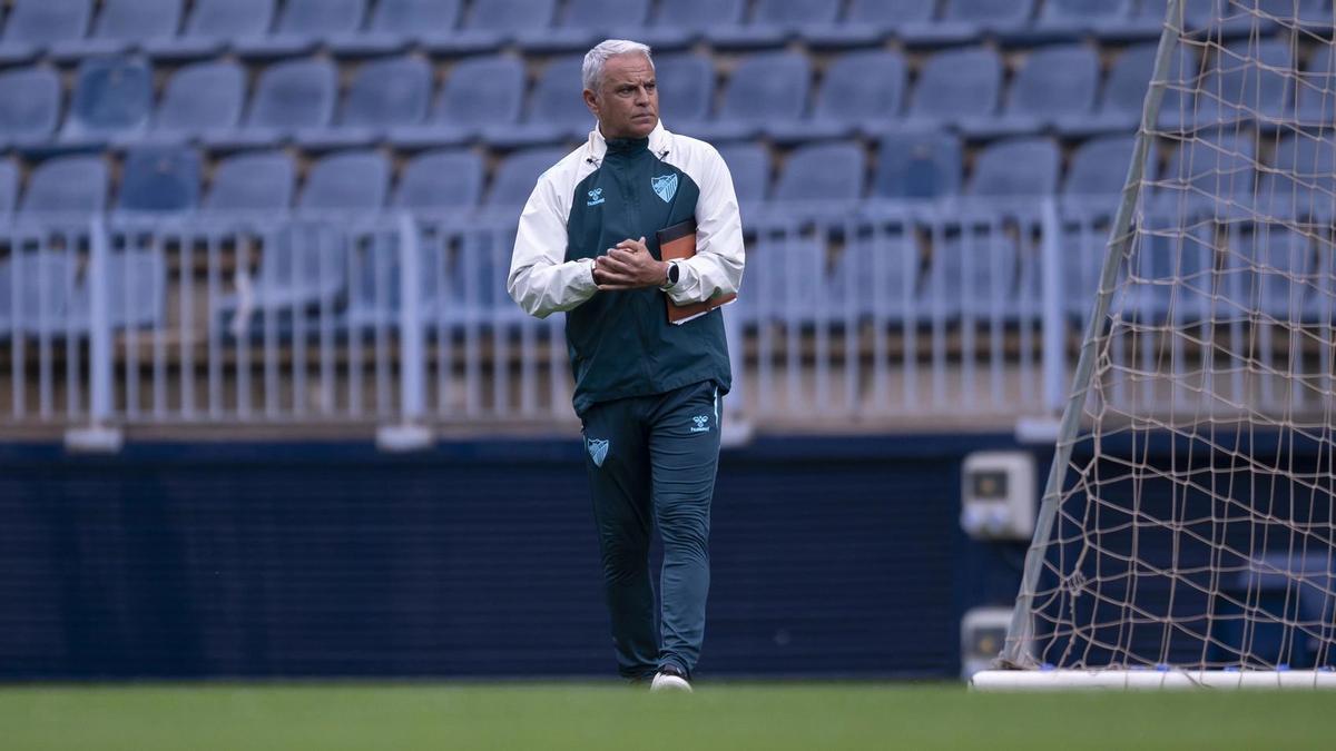 Sergio Pellicer durante un entrenamiento