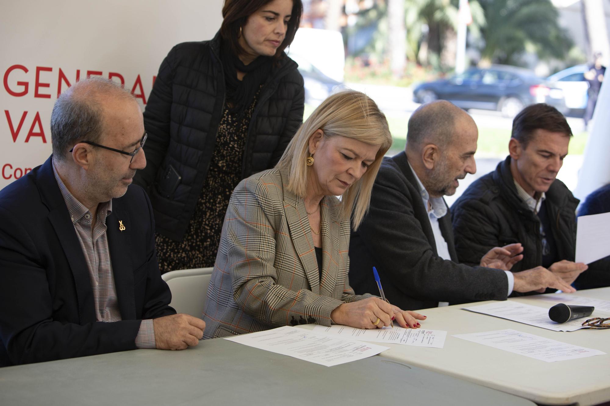 Inicio de la construcción del Palau de Justícia de Alzira