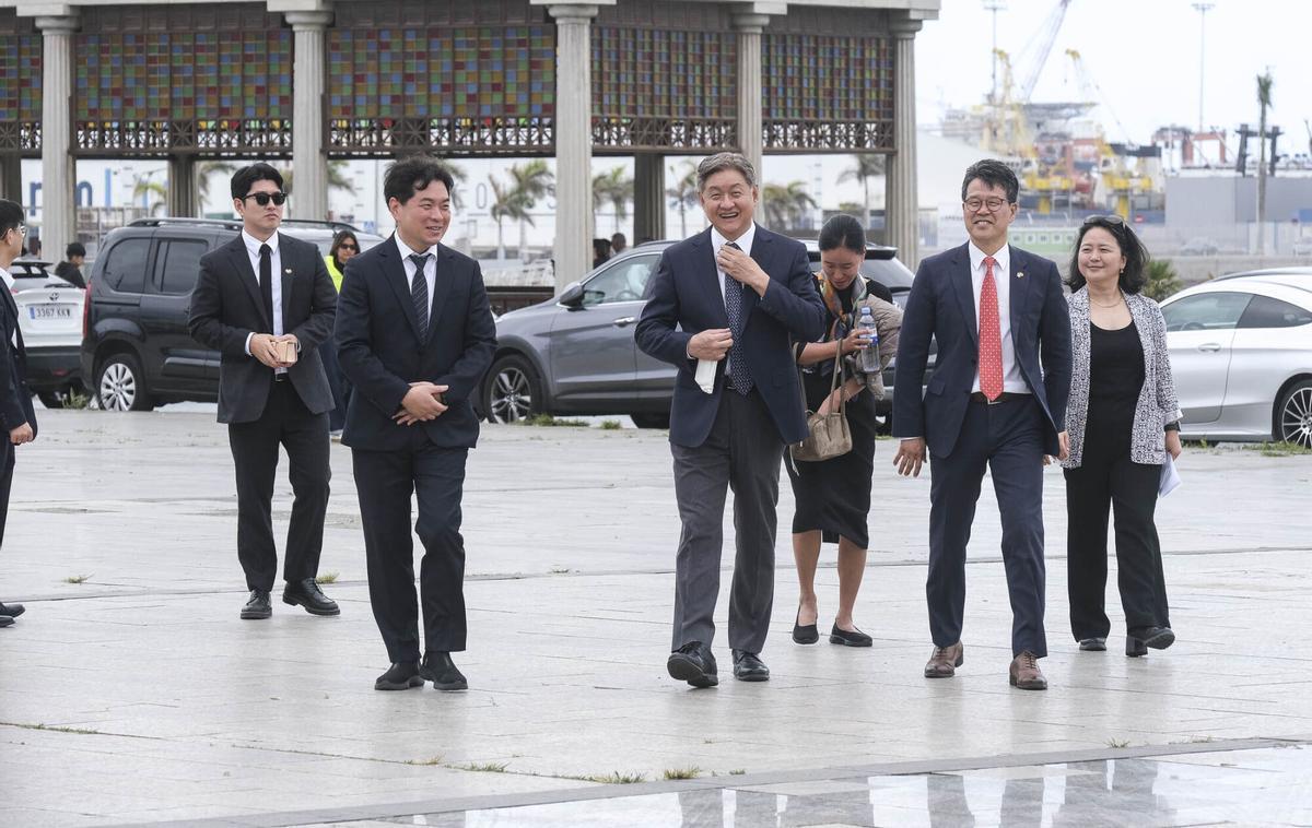 Gran Fest, evento que conmemora la llegada del primer buque de la flota coreana a Canarias