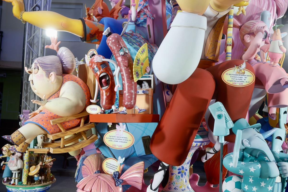 De viaje por la falla infantil de Duque de Gaeta