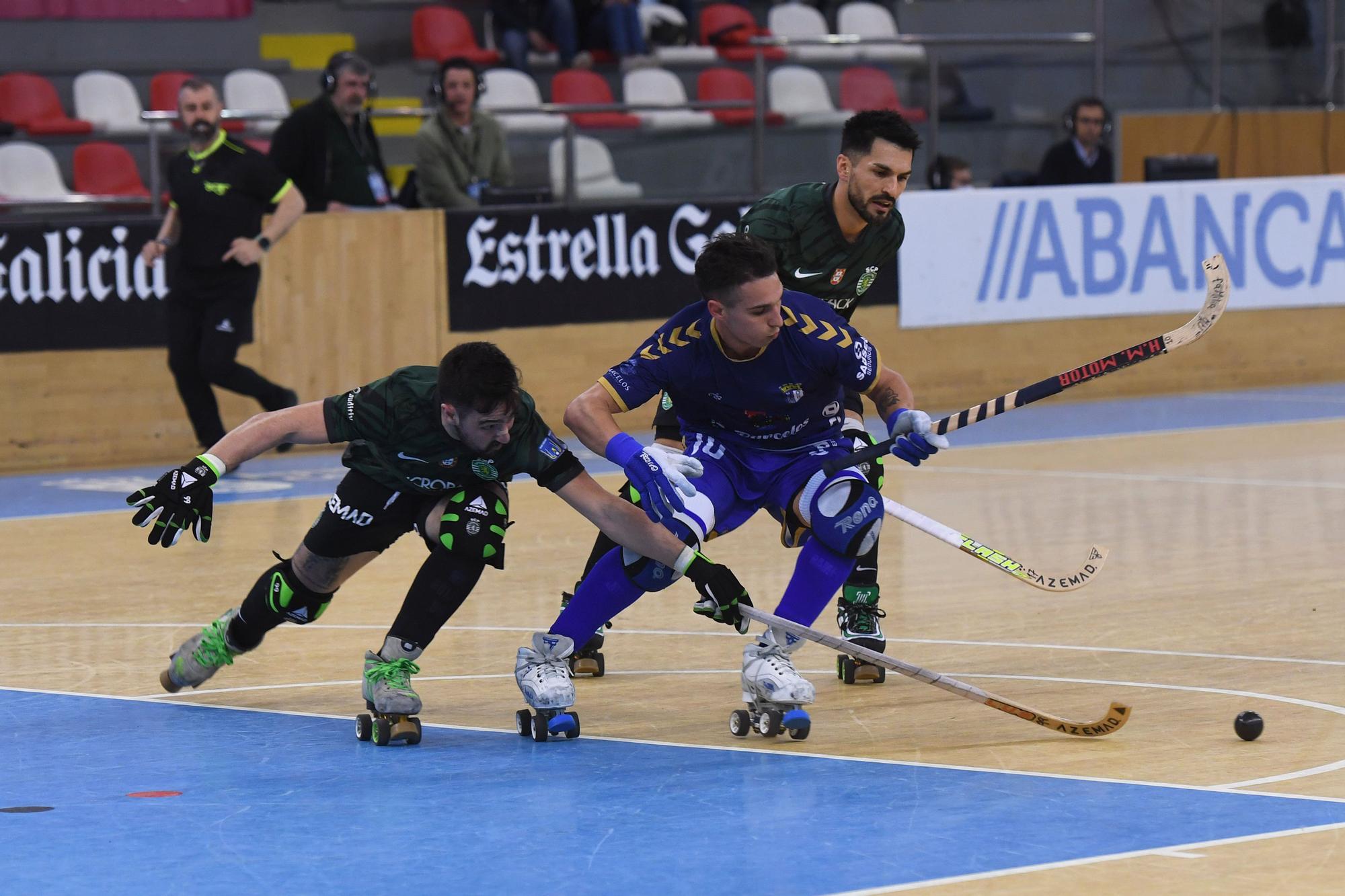 El Barcelos le gana 2-1 al Sporting en la semifinal de la Golden Cup