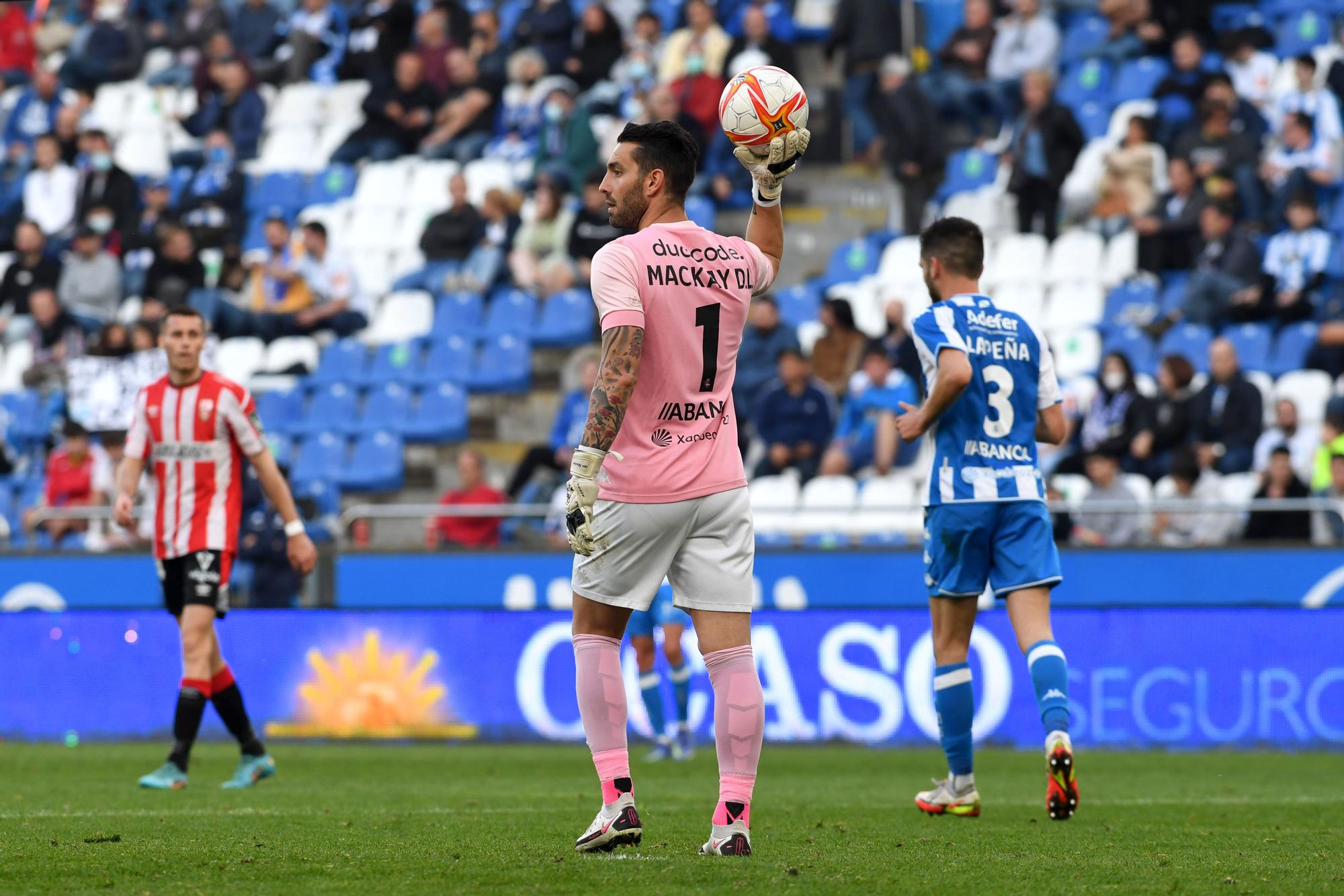 Deportivo 3 - 0 UD Logroñés