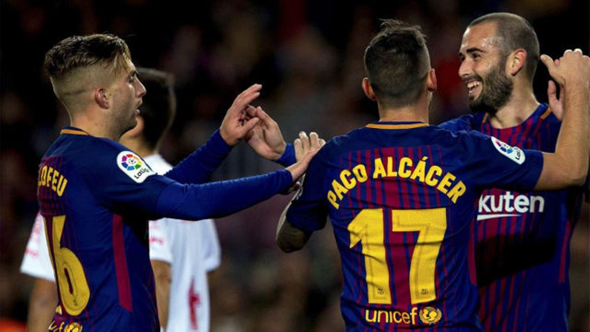 LACOPA | FC Barcelona - Murcia (5-0): El gol de Aleix Vidal