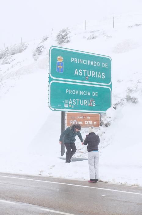 Nevada en Pajares