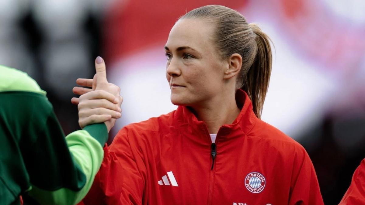 Magdalena Eriksson, central del Bayern y scouter del primer equipo masculino