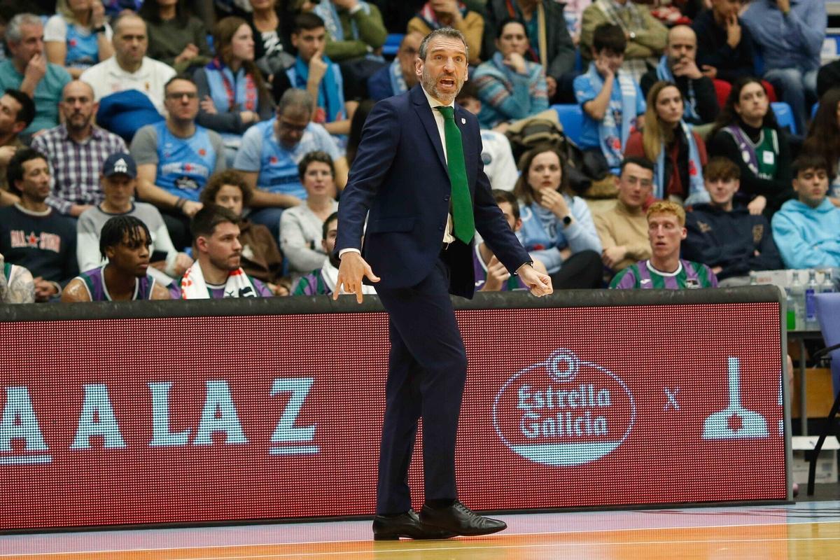 Partido de la Liga Endesa entre el Breogán y el Unicaja, disputado en Lugo