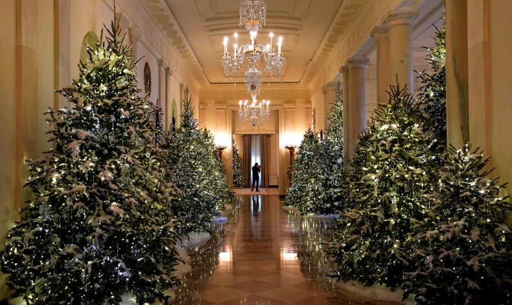 Ya es Navidad en la Casa Blanca