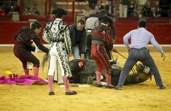 Vaquillas y rejones en la Feria San Jorge