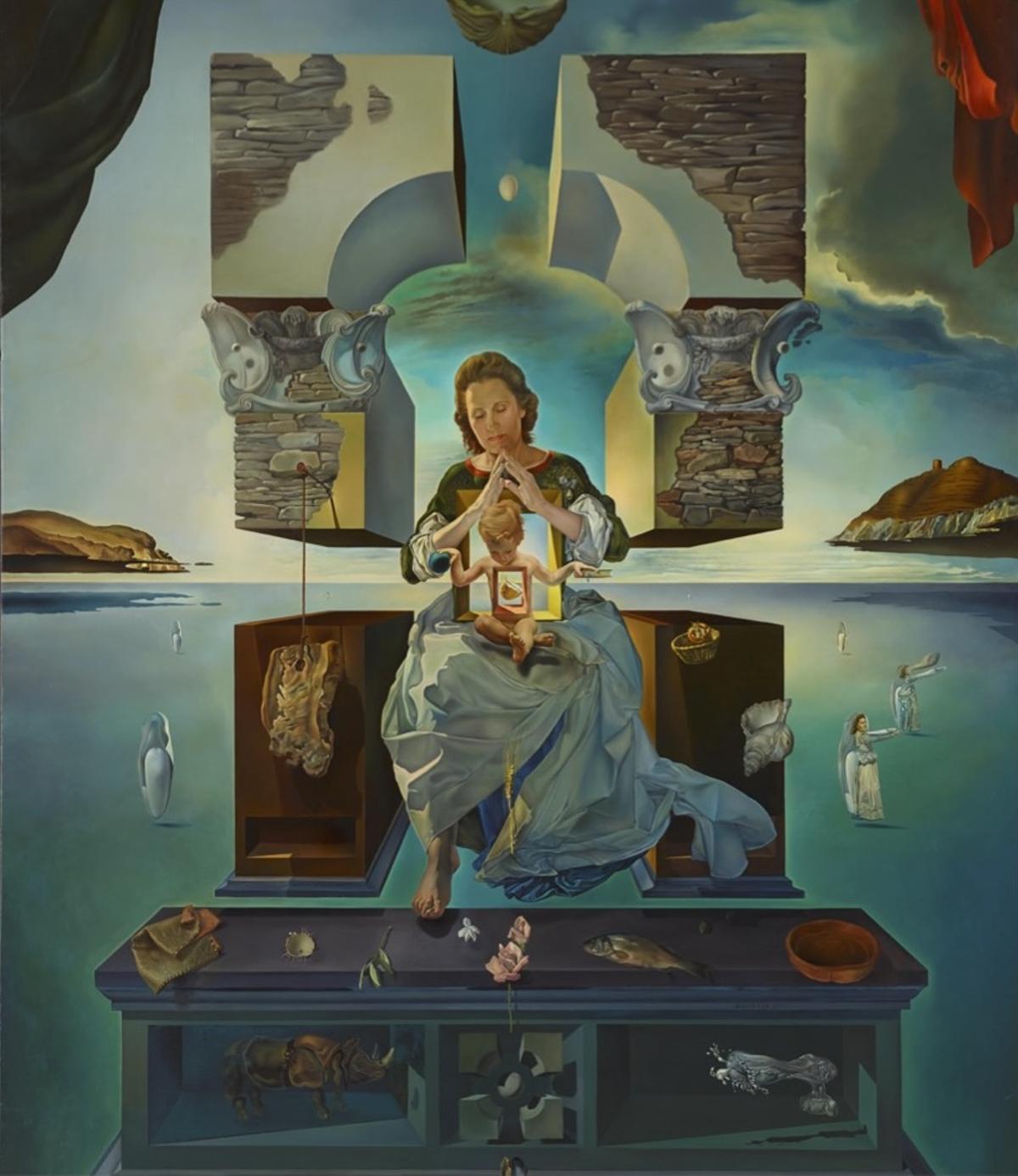 'La Madona de Portlligat' (1950), de Salvador Dalí.