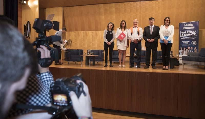 Debate entre los candidatos a la alcaldía de València