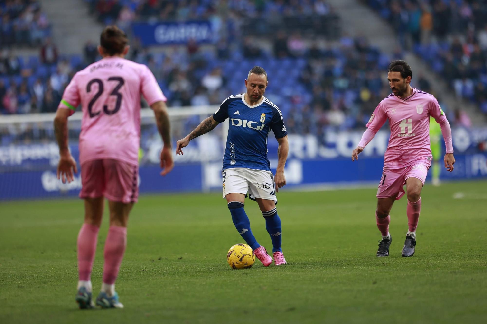 Así fue el partido entre el Real Oviedo y el Eldense