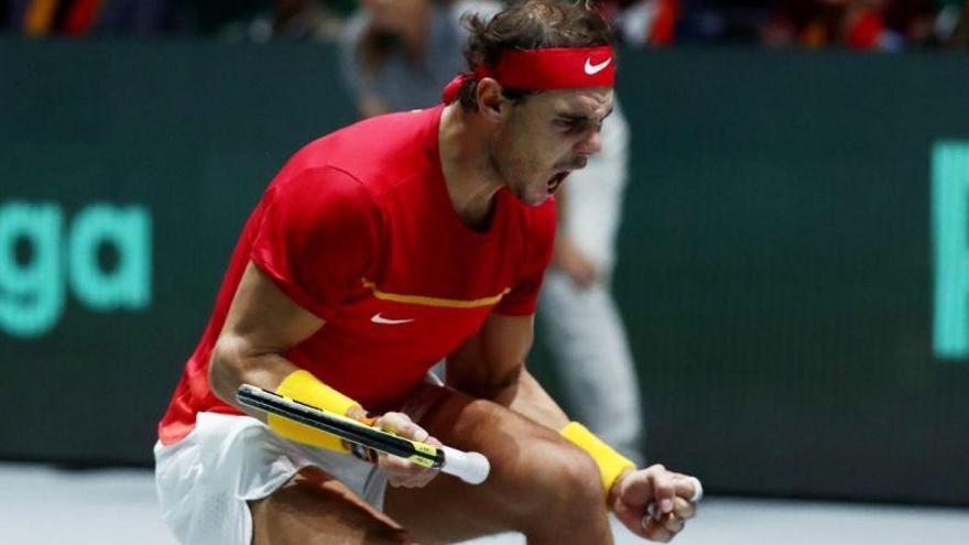 Nadal agiganta su mito y lleva a España al título de la Copa Davis