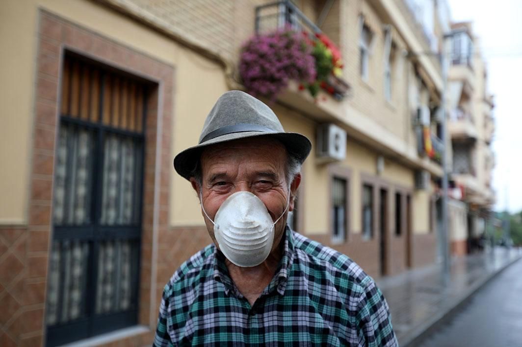 Un paseo por el barrio del Naranjo en la crisis del coronavirus