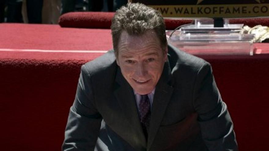 Bryan Cranston ya tiene su estrella en el paseo de la fama