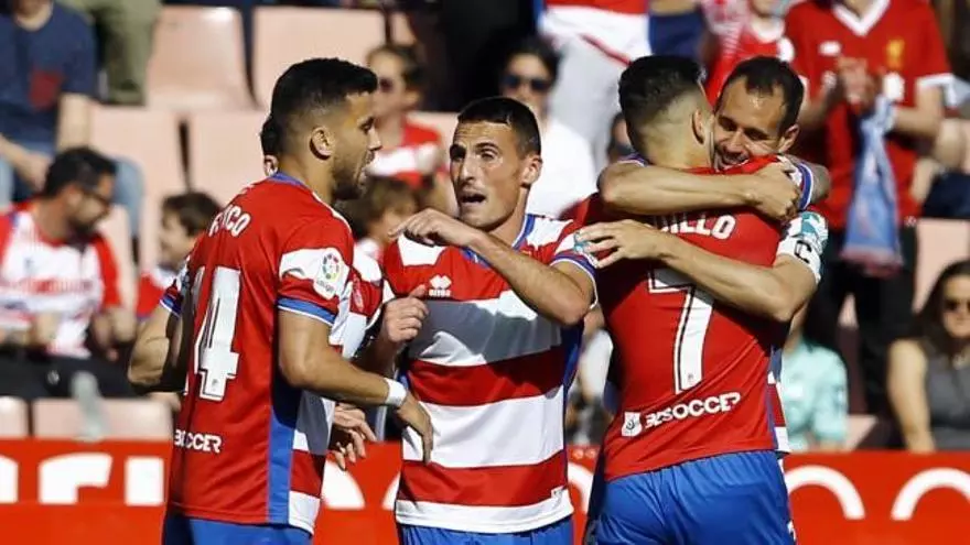 LaLiga 123: Los goles del Granada - Nástic (2-0)
