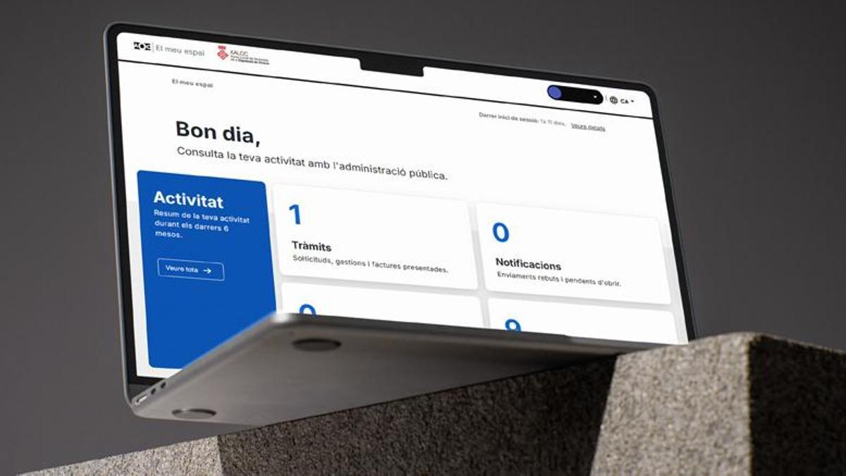 El portal El meu espai permet consultar informació fiscal local de manera unificada.