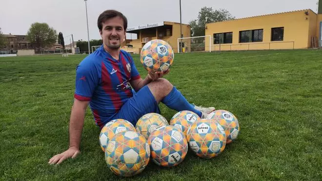 VÍDEO | Lluís Ortiz, pitxitxi del Borrassà, marca 8 gols en un mateix partit