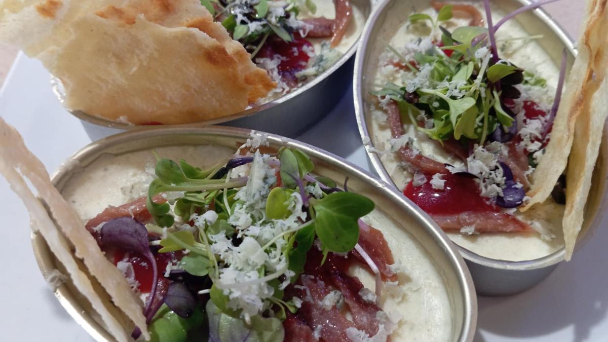 Uno de los pinchos que participan en estas jornadas.