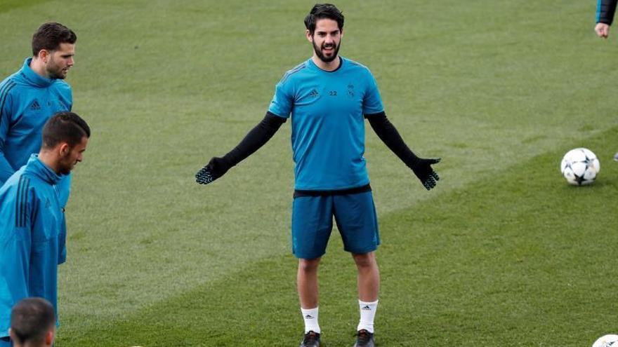 El Real Madrid ya prepara la visita al Sevilla con Isco en el grupo