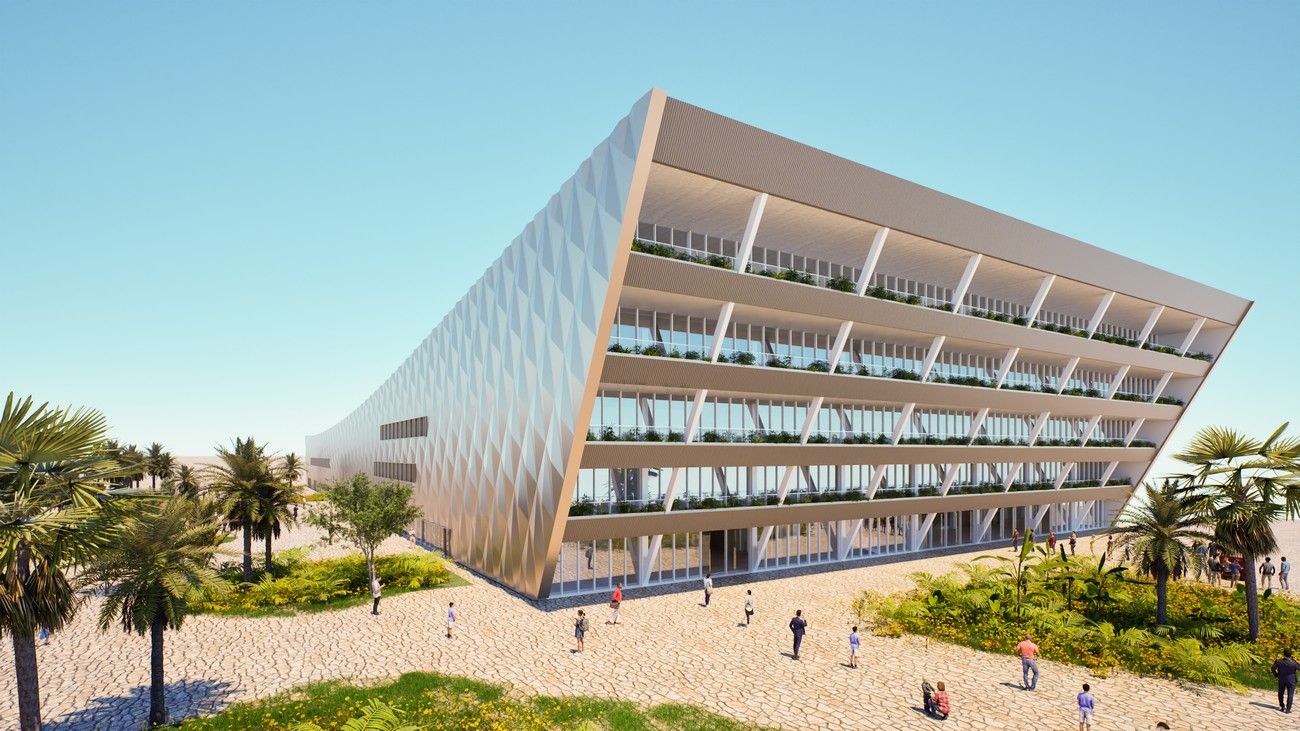 El nuevo pabellón de Infecar, en imágenes