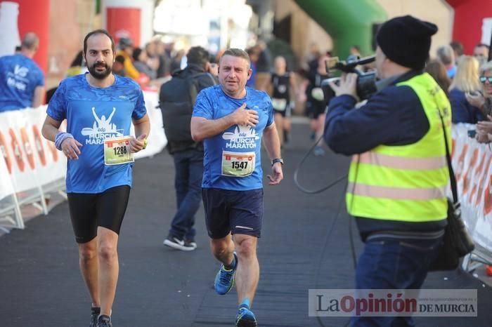 Maratón de Murcia: llegadas (IV)