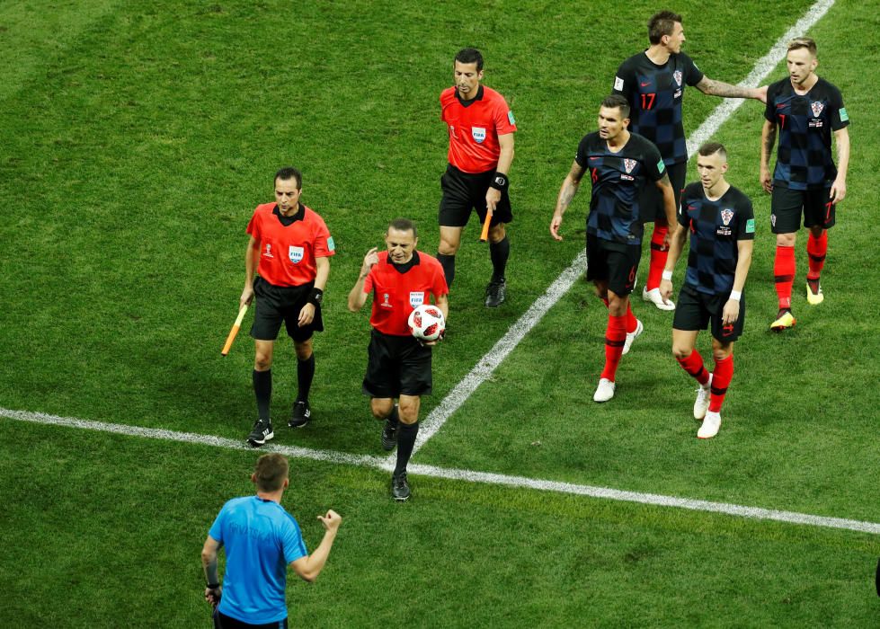 Croàcia - Anglaterra, semifinals del Mundial