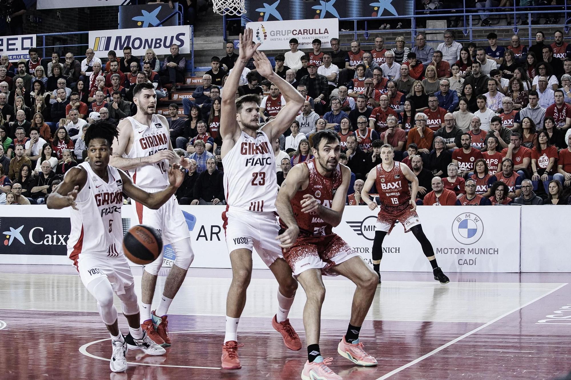 Totes les imatges del Baxi Manresa - Bàsquet Girona