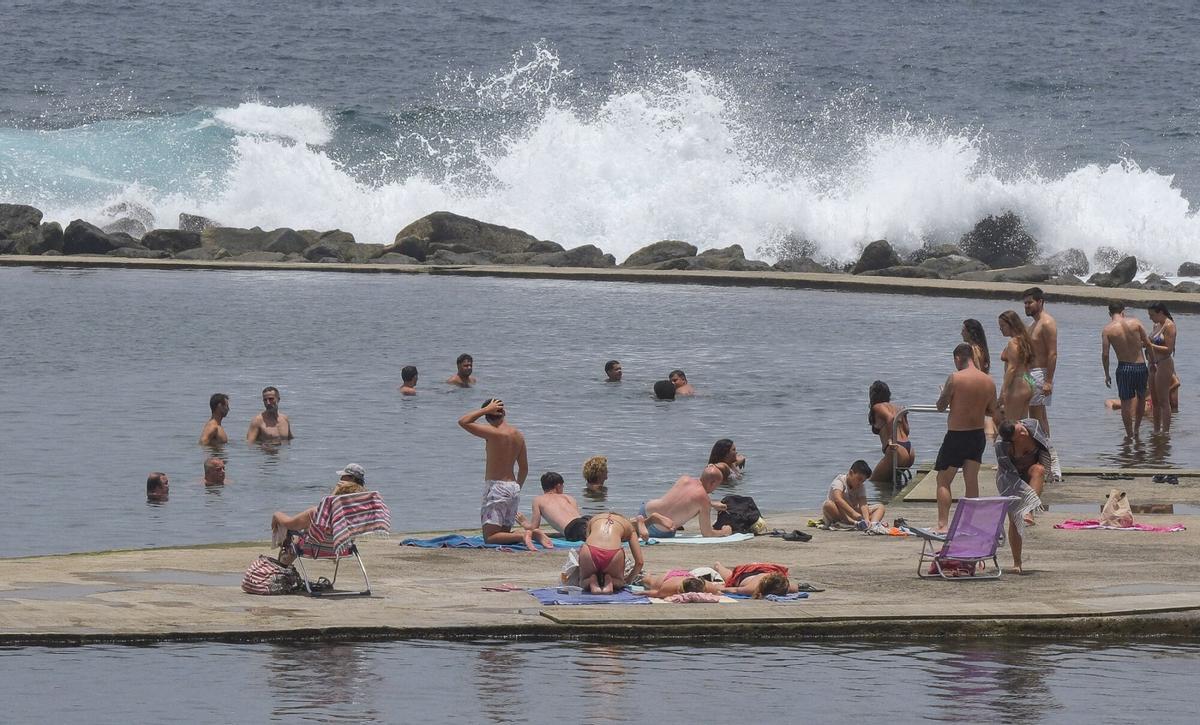 Calor en Gran Canaria: Bañaderos (Arucas, 6/7/2026)