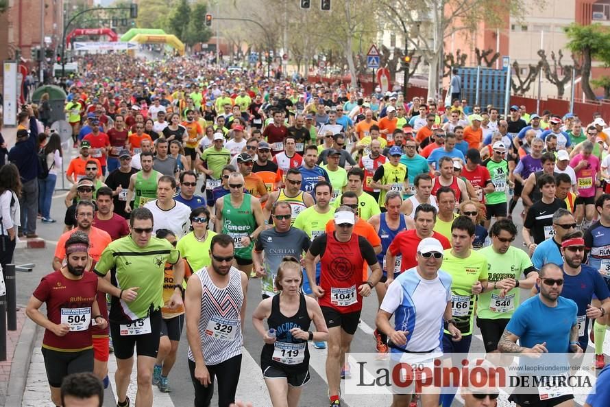 Media Maratón de Murcia: salida