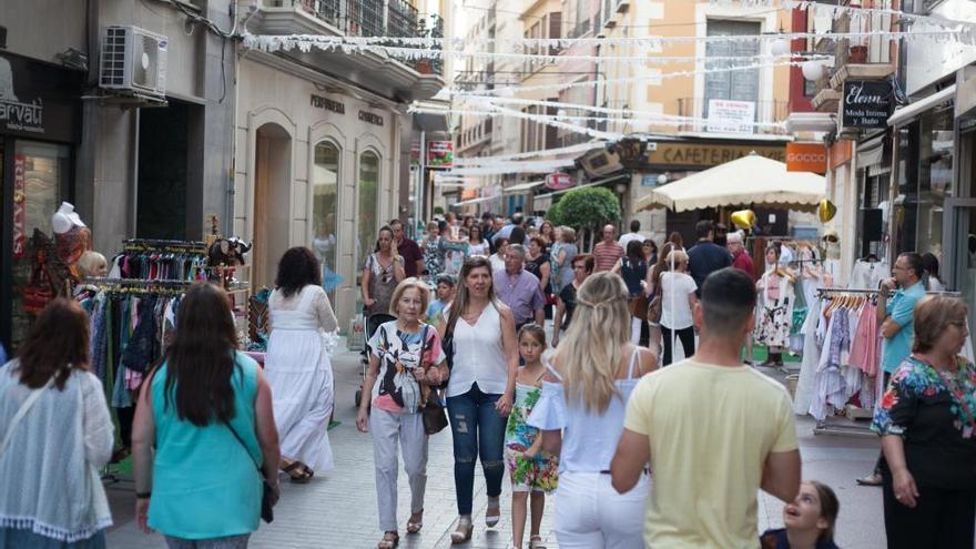 El centro ha registrado una notable afluencia de gente.