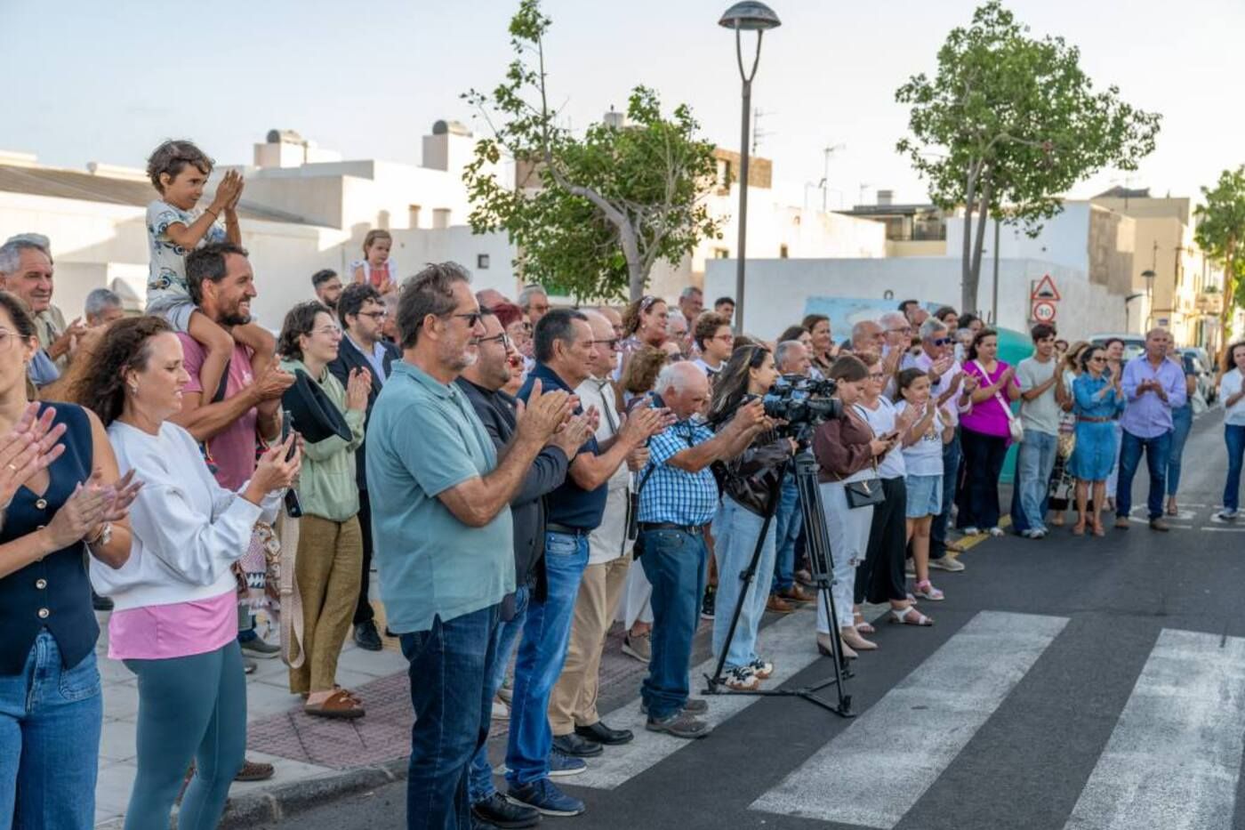 Homenaje a Óscar Torres con una plazoleta en Argana Baja, en Arrecife