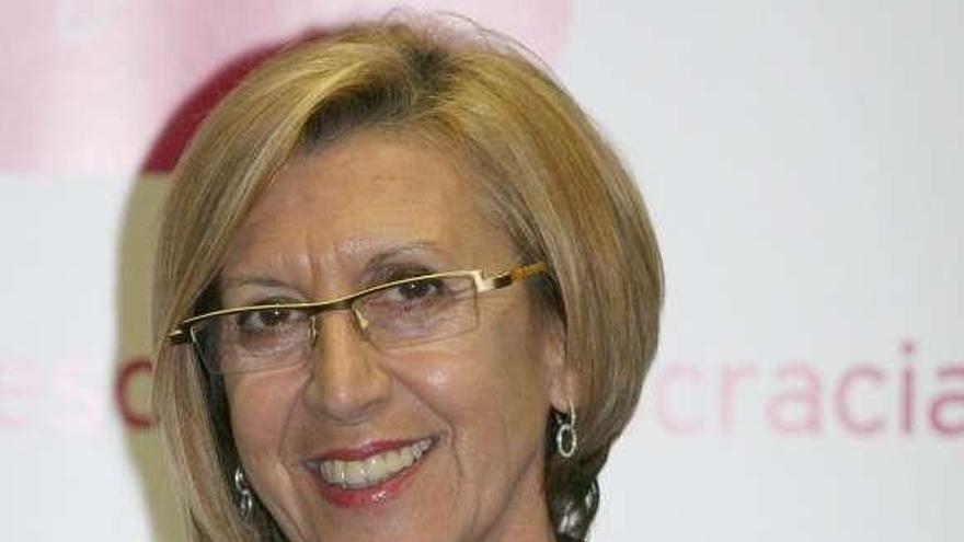 La líder de UPyD, Rosa Díez. / jesús de arcos