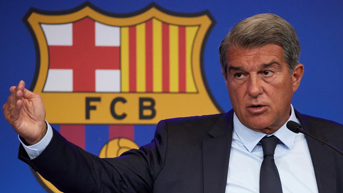 Joan Laporta comparece en el Auditori 1899 del Camp Nou