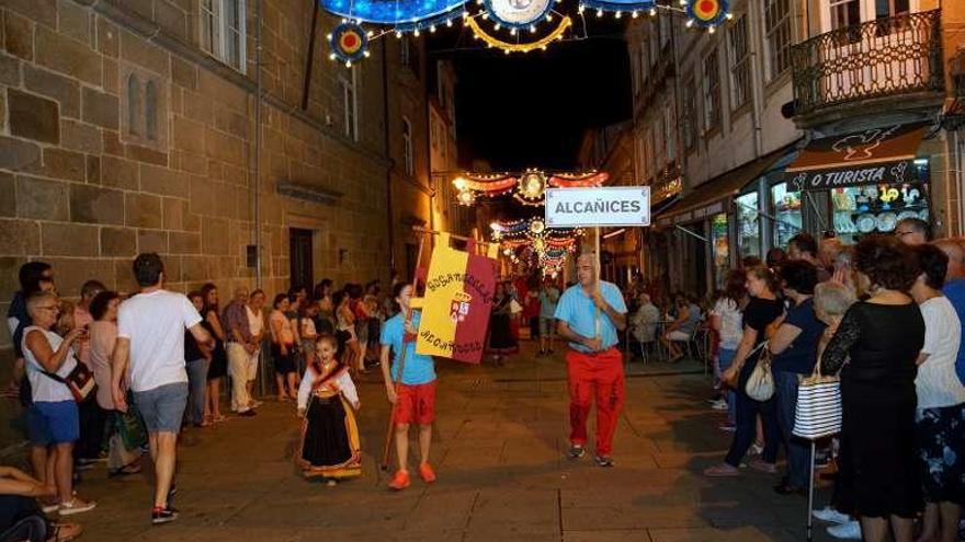 Paso de los alcañizanos en la ciudad de Braga.