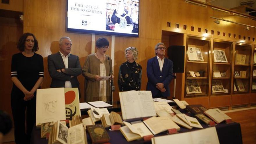 La biblioteca de Emilio Gastón, patrimonio común de los aragoneses