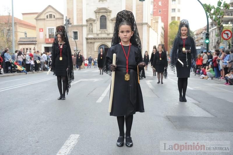 Procesión de la Soledad del Calvario en Murcia