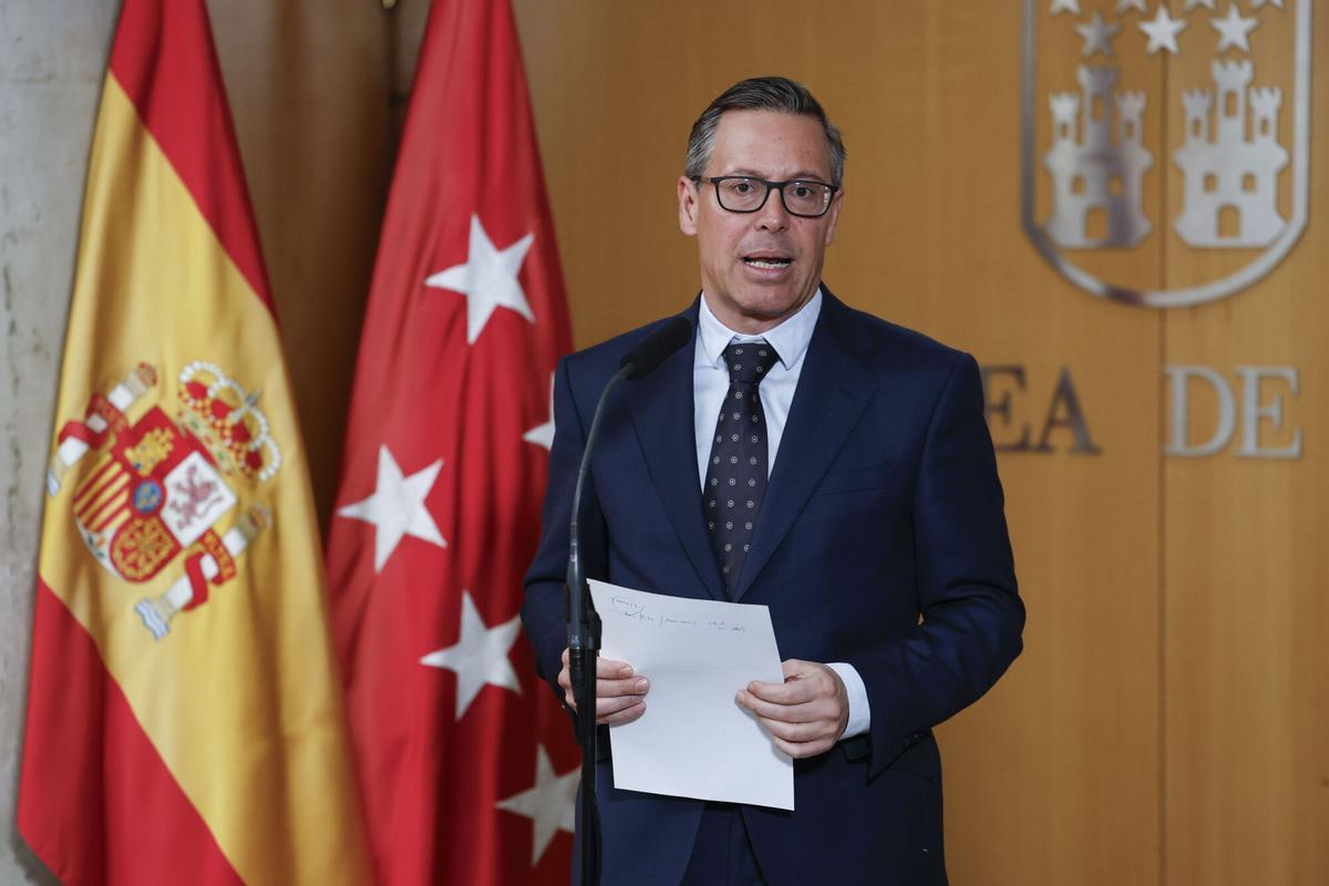 El diputado y secretario general del PP en Madrid, Alfonso Serrano.