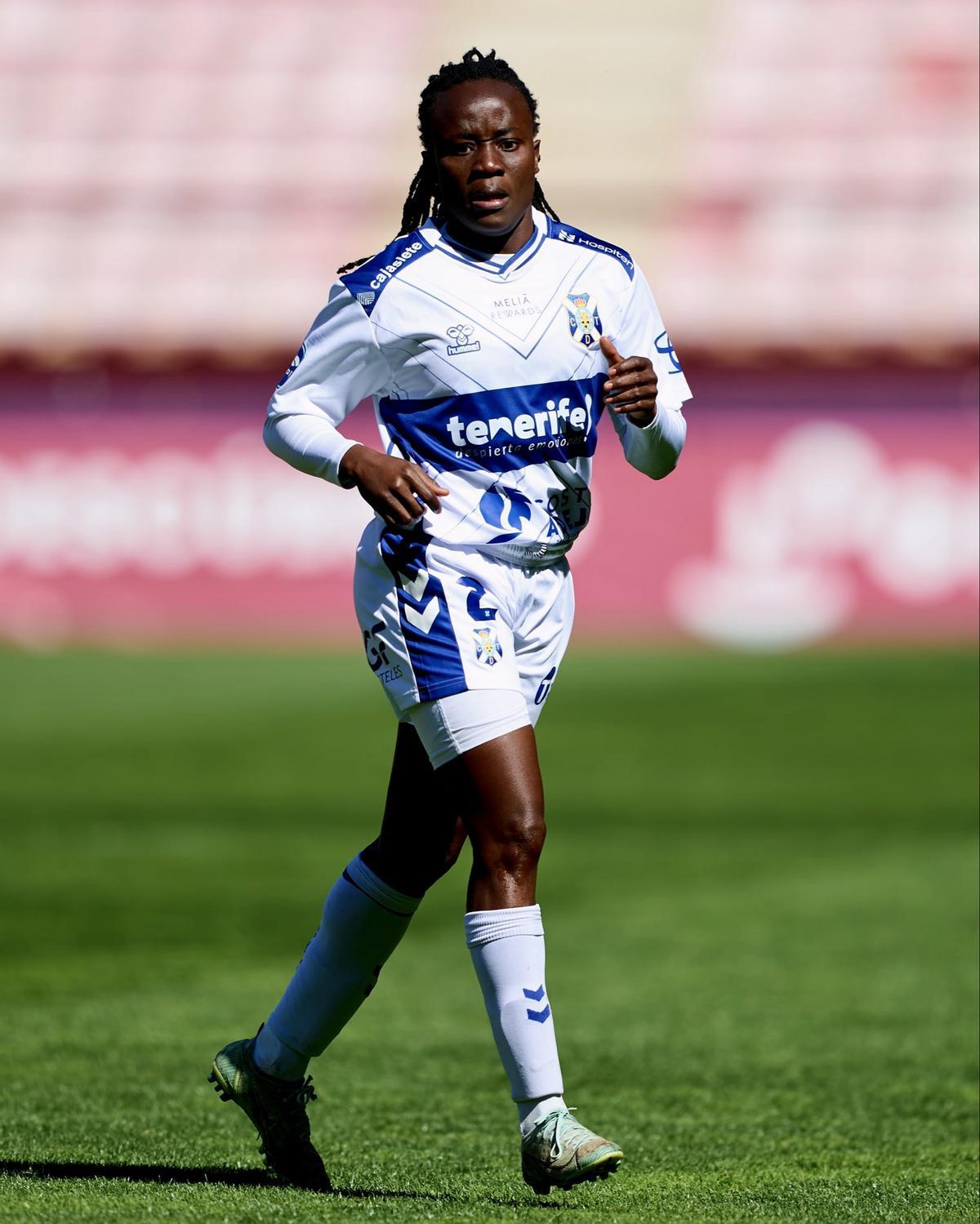 Koko, durante el partido.