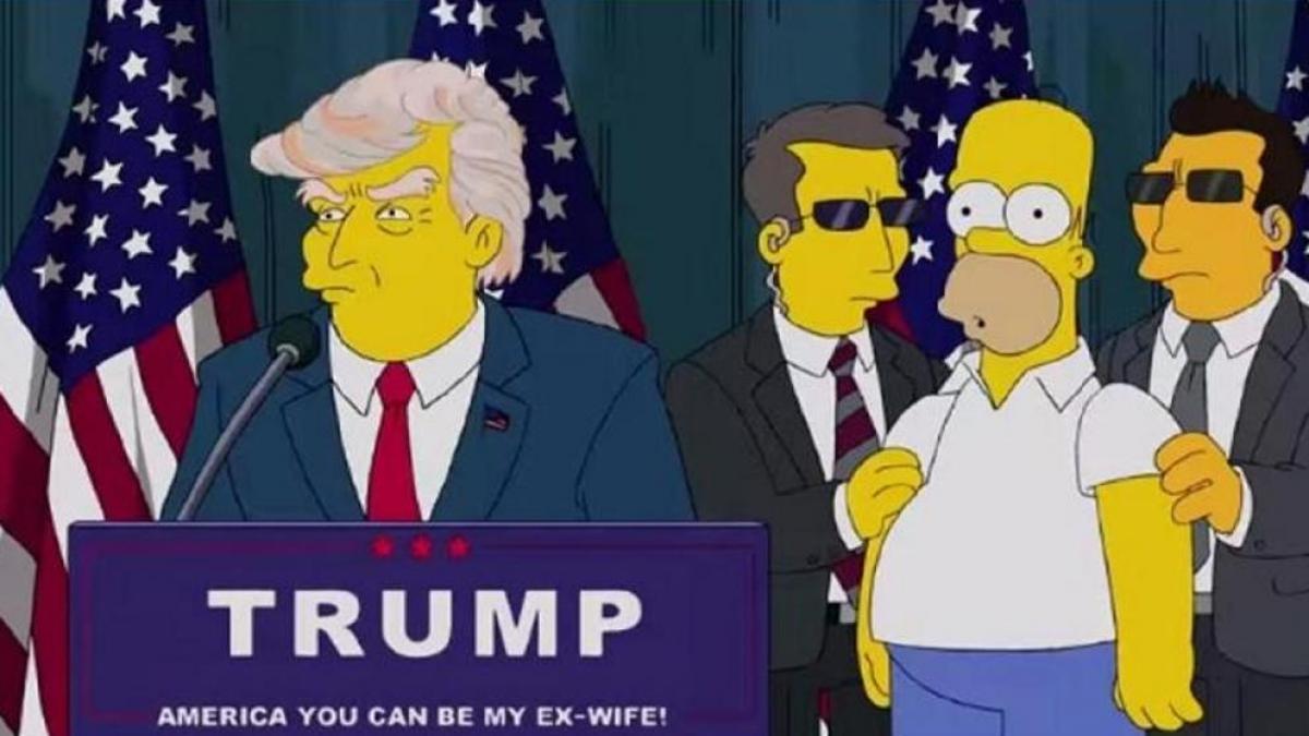Los Simpson predijeron la presidencia de Trump