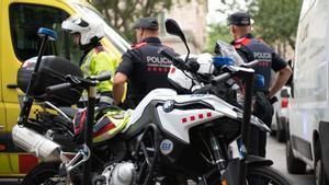 Operativo de Mossos contra la delincuencia habitual en Barcelona