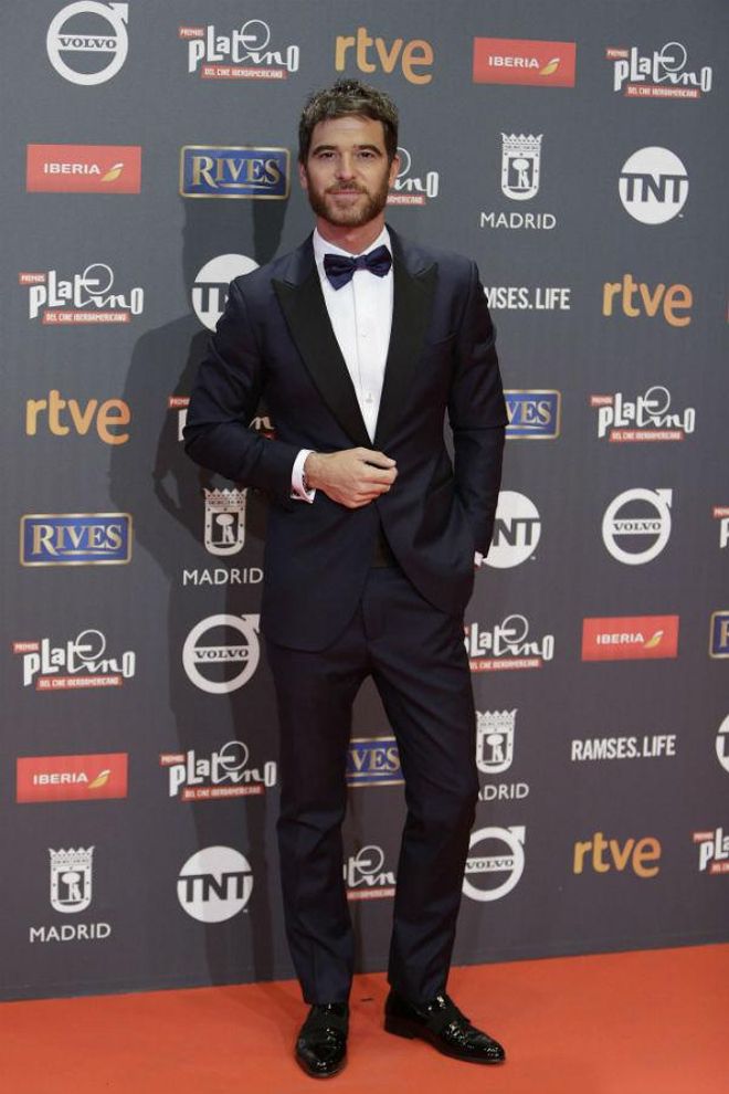 Alfonso Basavé en los Premios Platino 2017