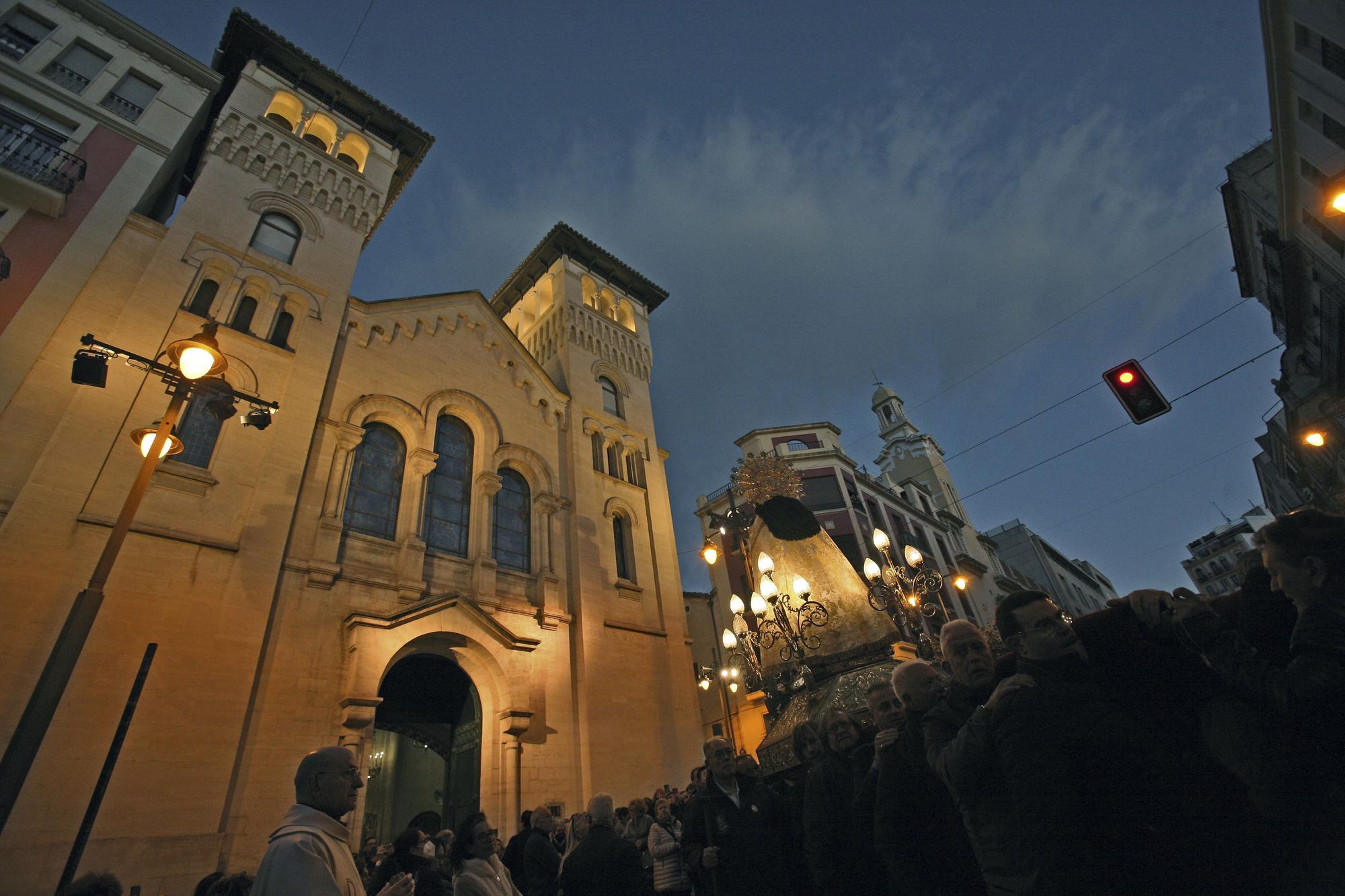 La Virgen de los Desamparados visita Alcoy