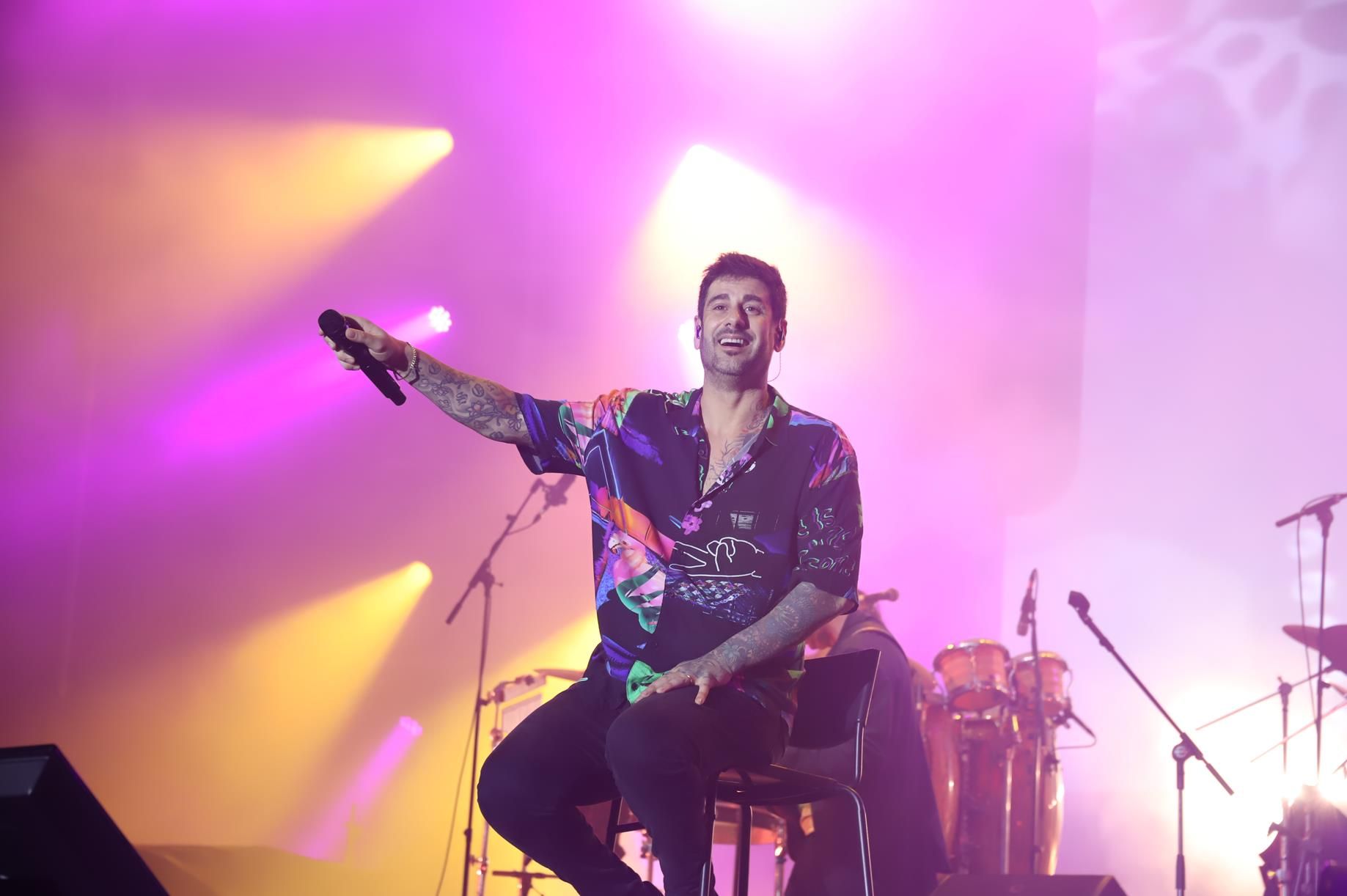 Concierto de Melendi en las fiestas de Los Dolores, en Lanzarote