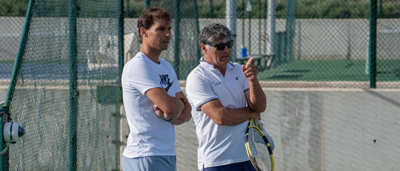 Rafael und Toni Nadal.