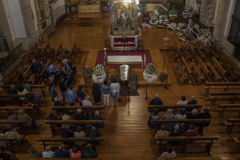 La capilla ardiente del Obispo de Zamora