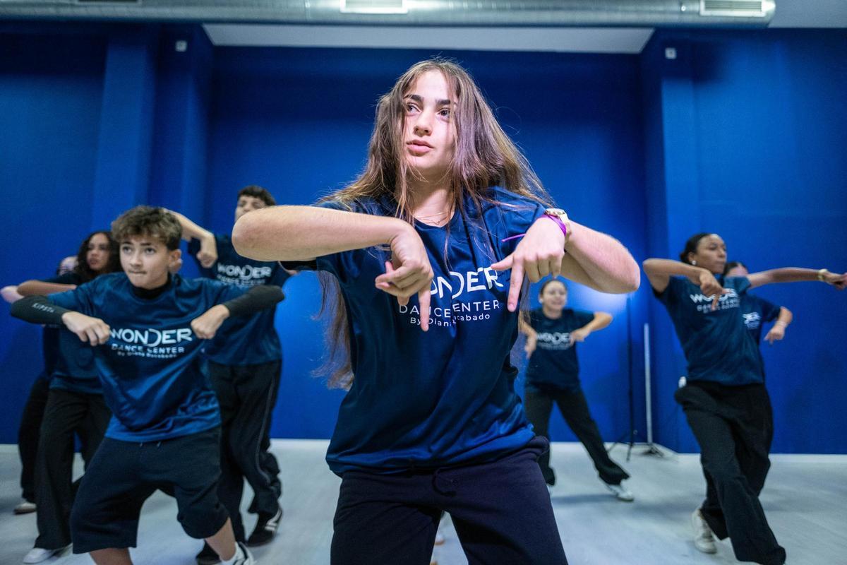 Ensayos del grupo coreográfico Wonder de cara al Carnaval 2026.