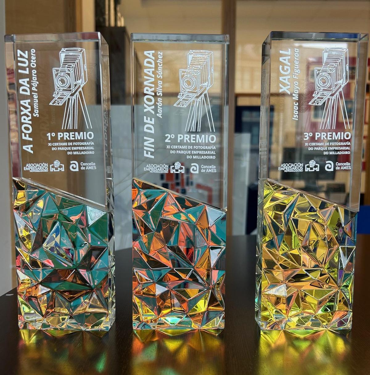 Entrega de premios do XI Certame de Fotografía Comercial da Asociación de Empresarios do Parque Empresarial Novo Milladoiro.