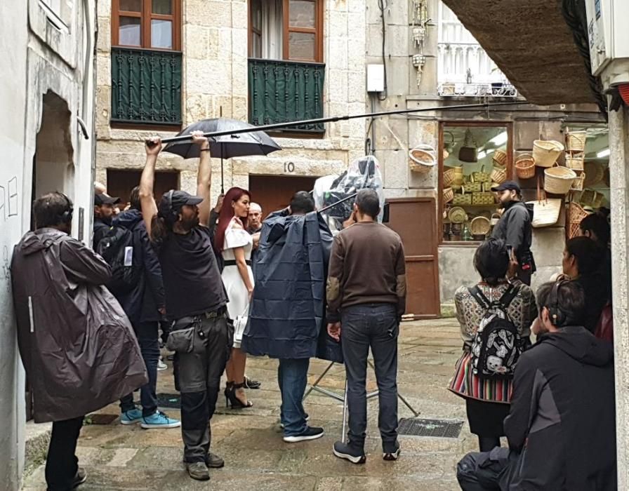 Telemundo rueda en Vigo 50 escenas para la serie Enemigo Íntimo, emitida por Netflix